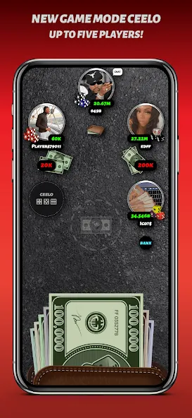 Взлом Phone Dice™ Street Dice Game (Фон Дайс Стрит Дайс Гейм)  [МОД Все открыто] — стабильная версия apk на Андроид screen 3