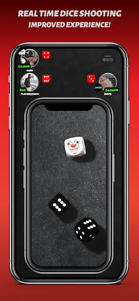 Взлом Phone Dice™ Street Dice Game (Фон Дайс Стрит Дайс Гейм)  [МОД Все открыто] — стабильная версия apk на Андроид screen 5