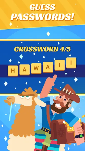 Скачать взлом Crossword Islands:Daily puzzle  [МОД Unlimited Money] — полная версия apk на Андроид screen 1