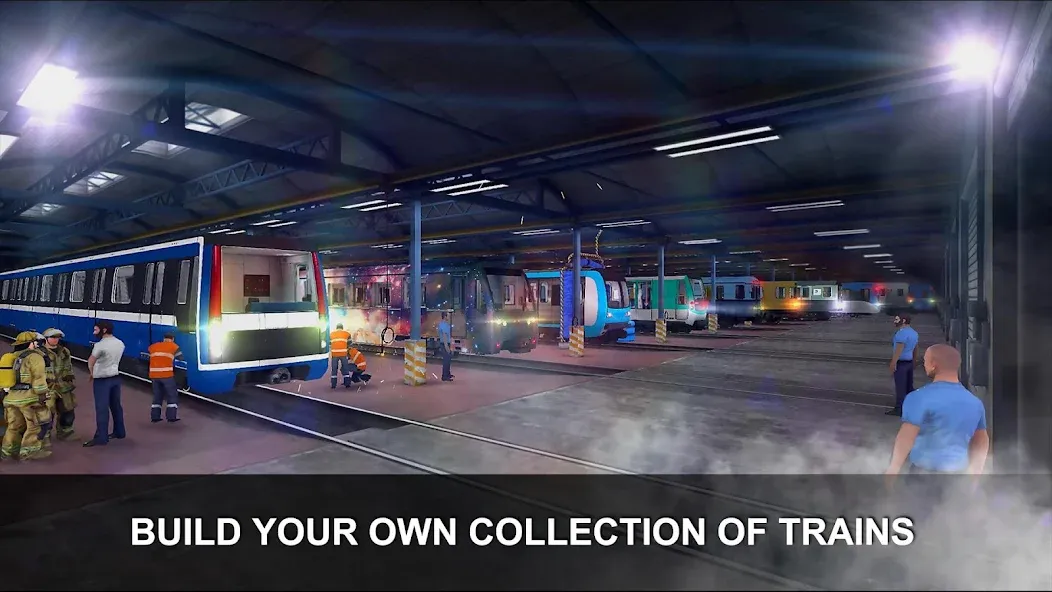 Скачать взломанную Subway Simulator 3D  [МОД Unlocked] — стабильная версия apk на Андроид screen 3