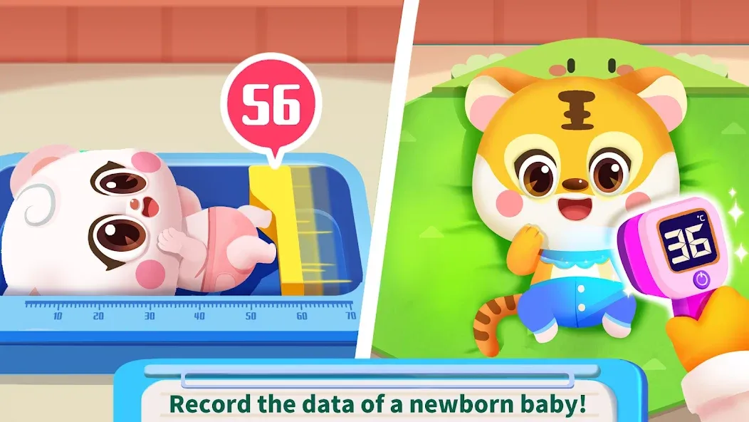 Скачать взлом Baby Panda's Hospital Care  [МОД Много монет] — стабильная версия apk на Андроид screen 2