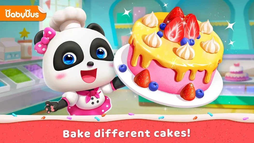 Взлом Little Panda's Cake Shop  [МОД Menu] — полная версия apk на Андроид screen 1