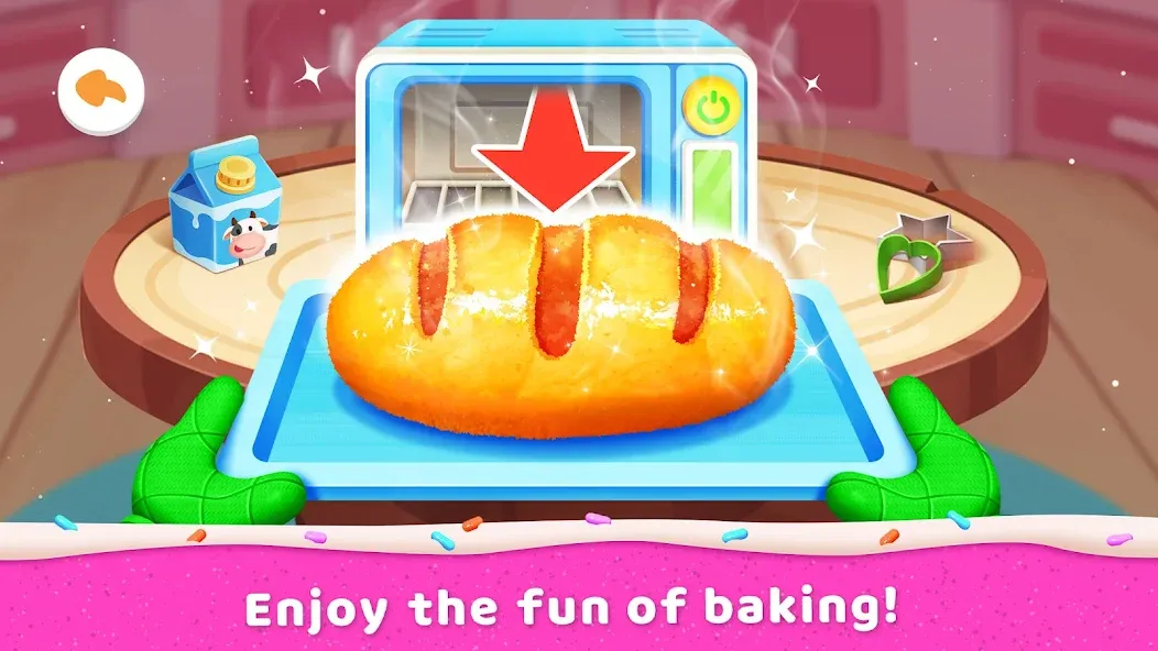 Взлом Little Panda's Cake Shop  [МОД Menu] — полная версия apk на Андроид screen 3