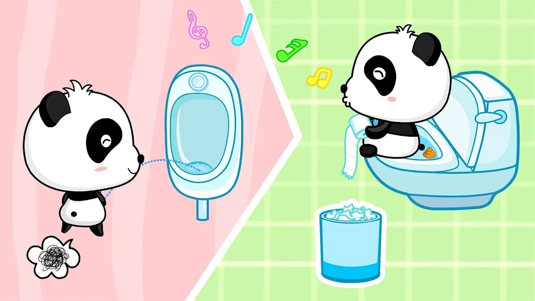 Скачать взлом Baby Panda's Daily Life  [МОД Все открыто] — стабильная версия apk на Андроид screen 3