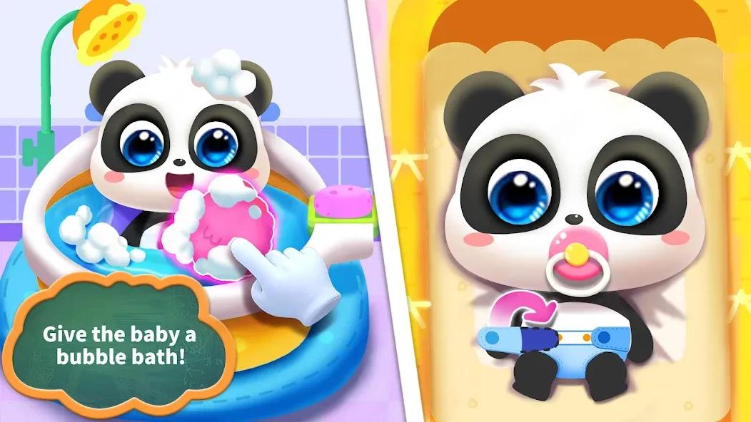 Взлом Baby Panda Care  [МОД Меню] — последняя версия apk на Андроид screen 1