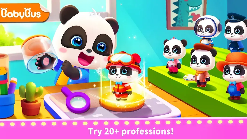 Взломанная Baby Panda's Town: Life  [МОД Меню] — полная версия apk на Андроид screen 1