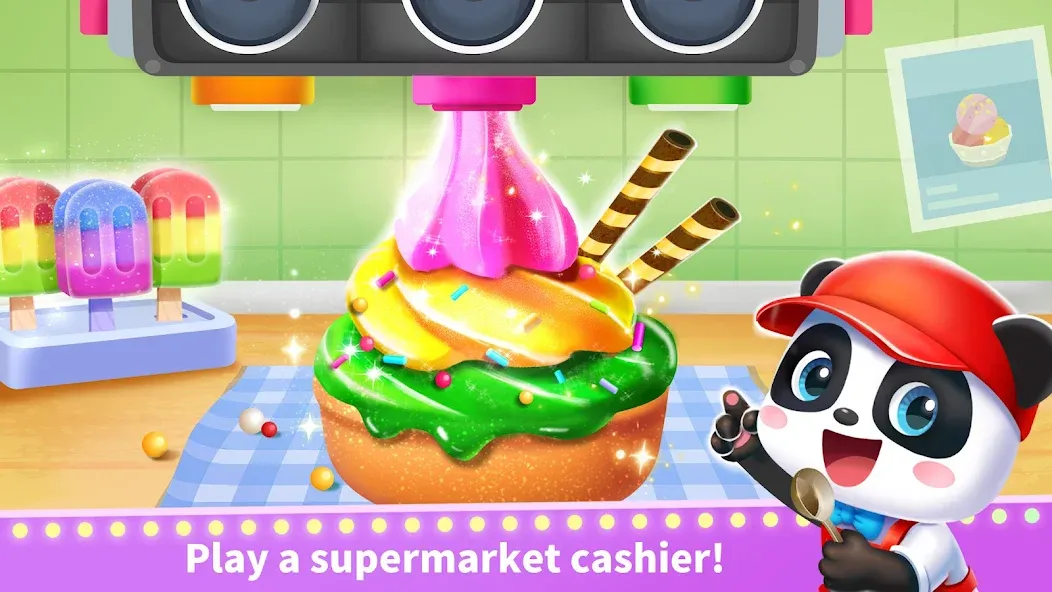 Взломанная Baby Panda's Town: Life  [МОД Меню] — полная версия apk на Андроид screen 5