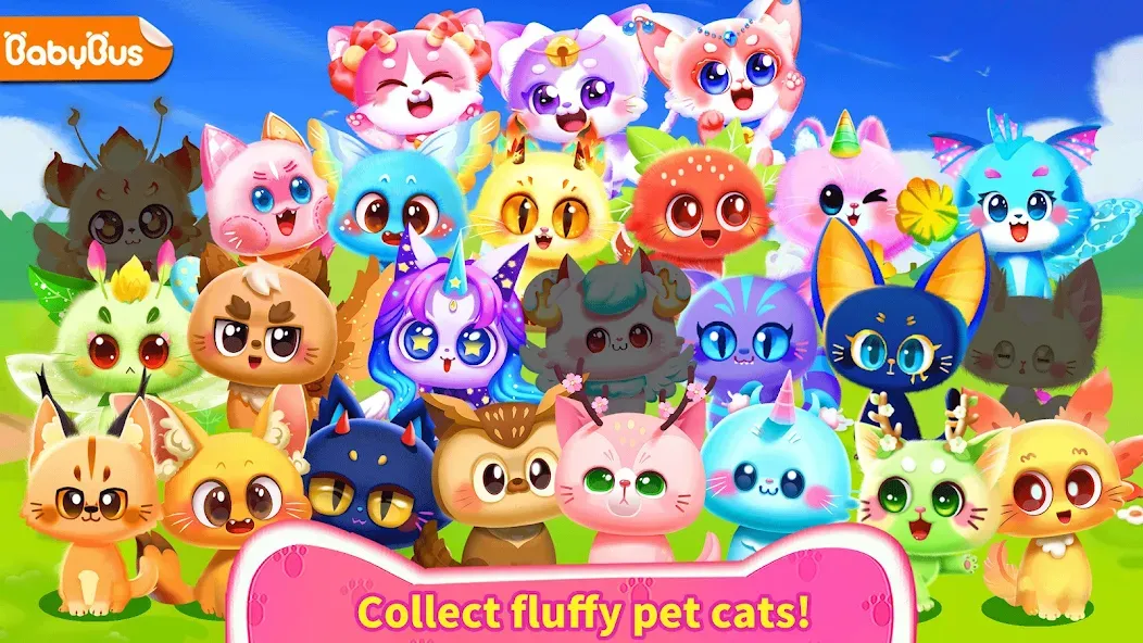 Взлом Little Panda's Cat Game  [МОД Бесконечные монеты] — последняя версия apk на Андроид screen 1