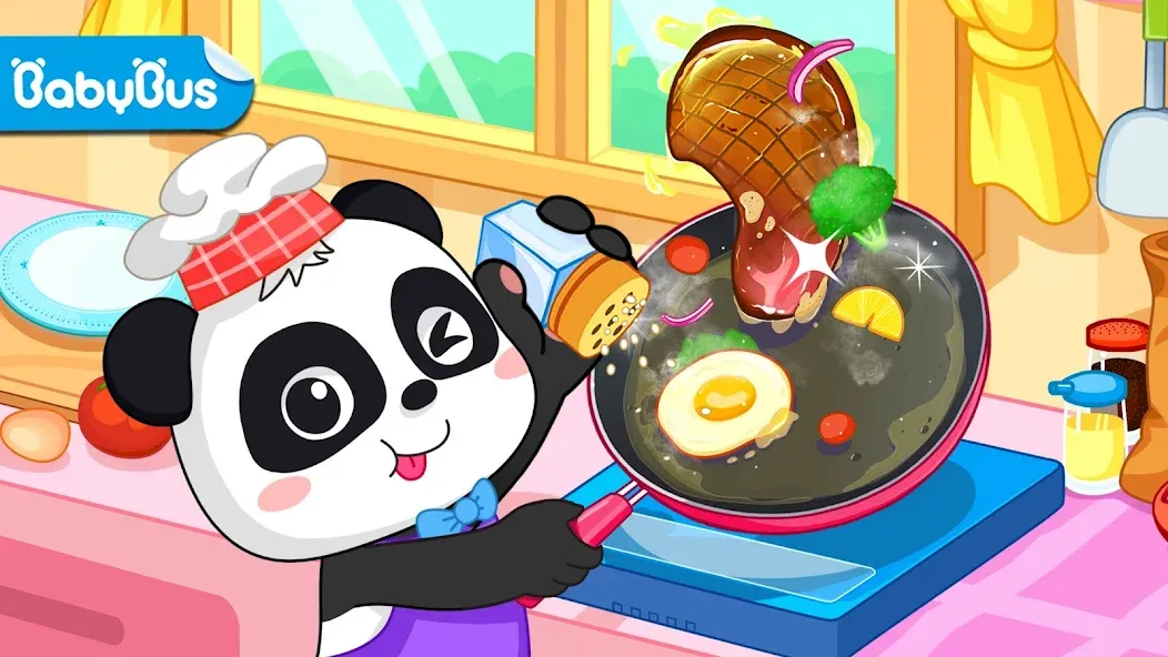 Скачать взлом My Baby Panda Chef  [МОД Меню] — последняя версия apk на Андроид screen 1