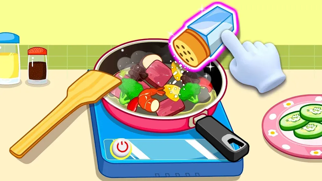 Скачать взлом My Baby Panda Chef  [МОД Меню] — последняя версия apk на Андроид screen 3