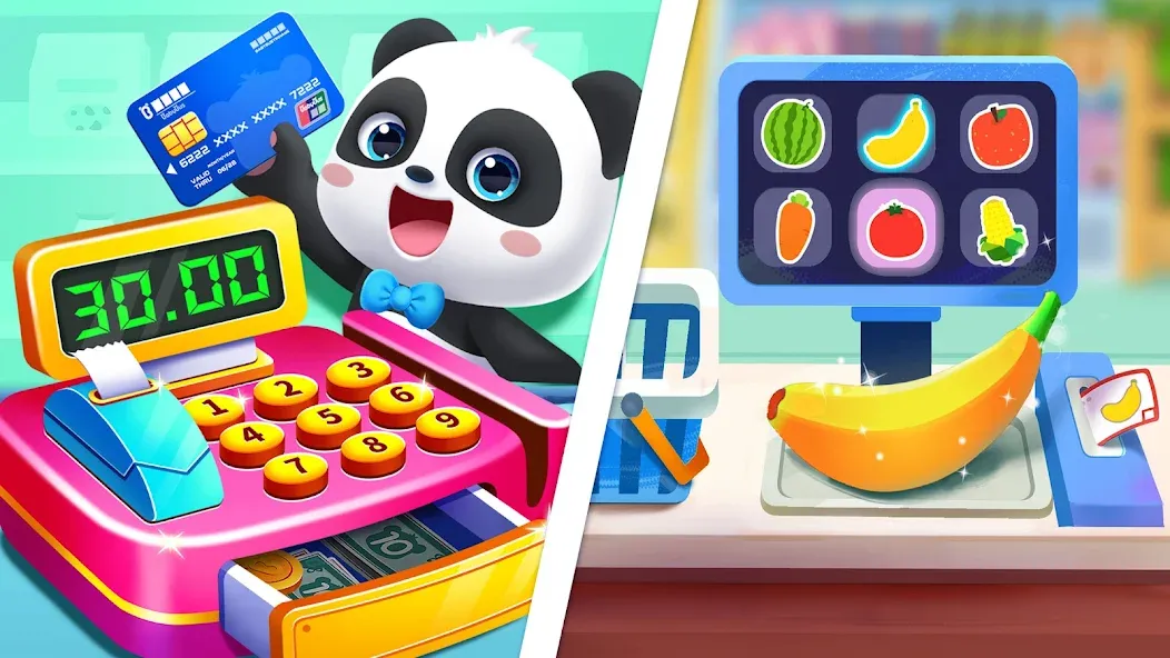 Скачать взломанную Baby Panda's City  [МОД Unlimited Money] — стабильная версия apk на Андроид screen 3