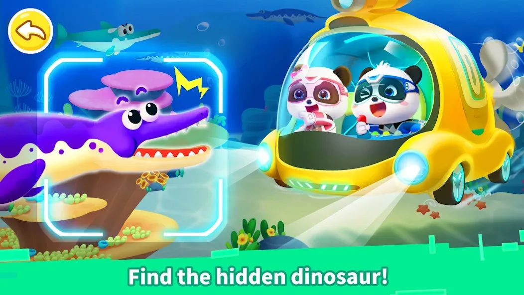 Скачать взломанную Little Panda: Dinosaur Care  [МОД Много денег] — стабильная версия apk на Андроид screen 2