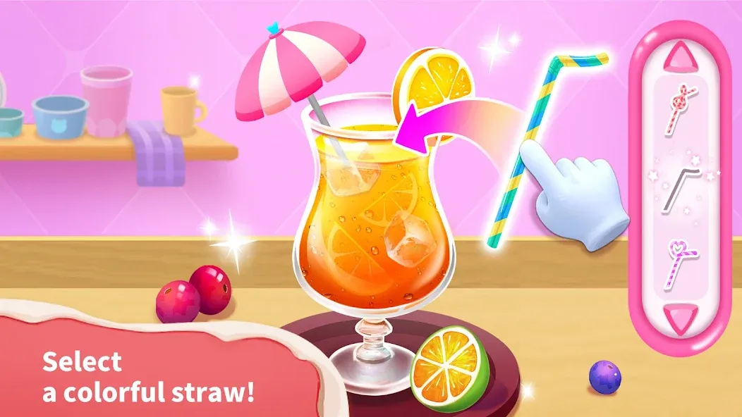 Взломанная Baby Panda’s Ice Cream Shop  [МОД Все открыто] — стабильная версия apk на Андроид screen 5