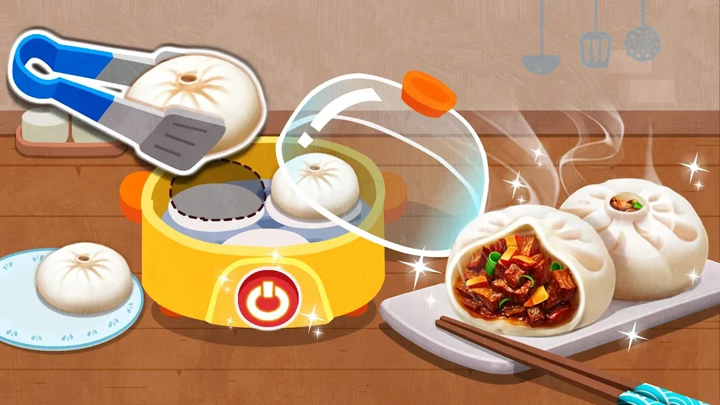 Взлом Little Panda's Chinese Recipes  [МОД Бесконечные монеты] — полная версия apk на Андроид screen 2