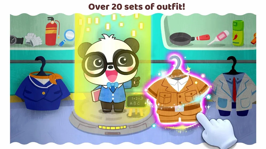 Скачать взломанную Baby Panda's Town: My Dream  [МОД Меню] — стабильная версия apk на Андроид screen 5