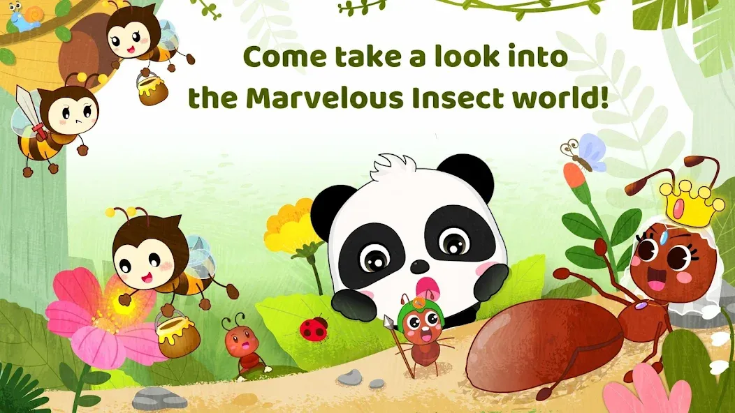 Взломанная Little Panda's Insect World  [МОД Бесконечные монеты] — последняя версия apk на Андроид screen 5