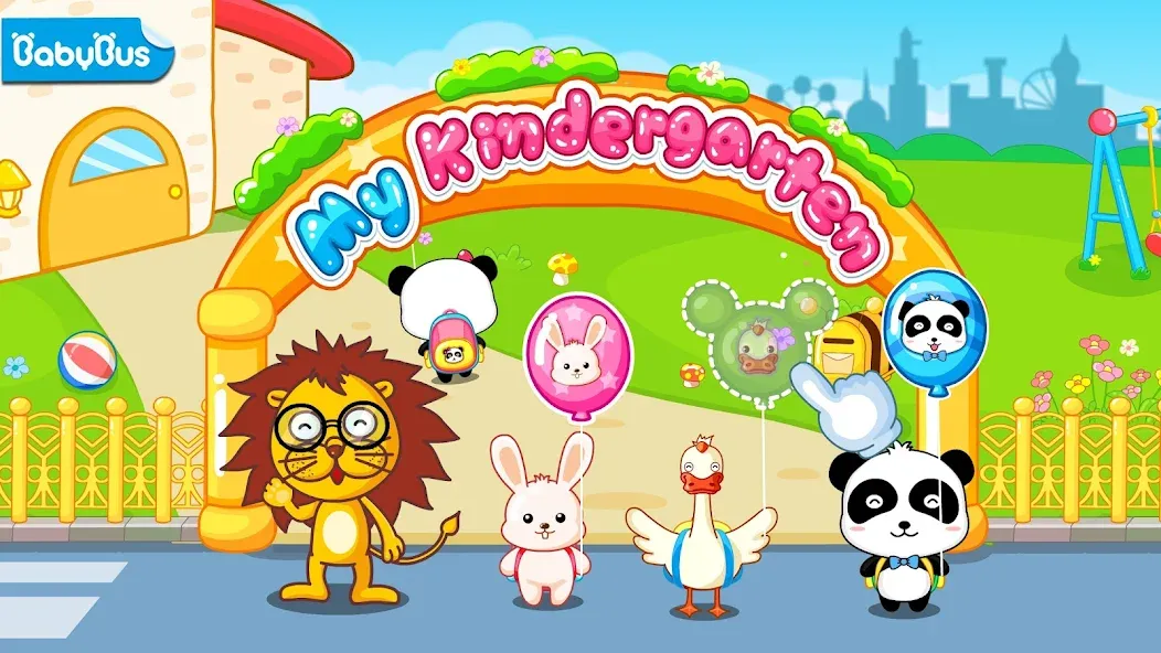 Скачать взлом Baby Panda Kindergarten  [МОД Mega Pack] — стабильная версия apk на Андроид screen 1