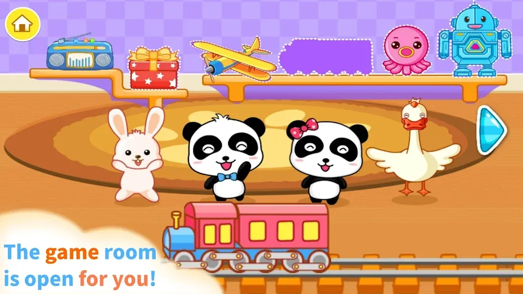 Скачать взлом Baby Panda Kindergarten  [МОД Mega Pack] — стабильная версия apk на Андроид screen 2