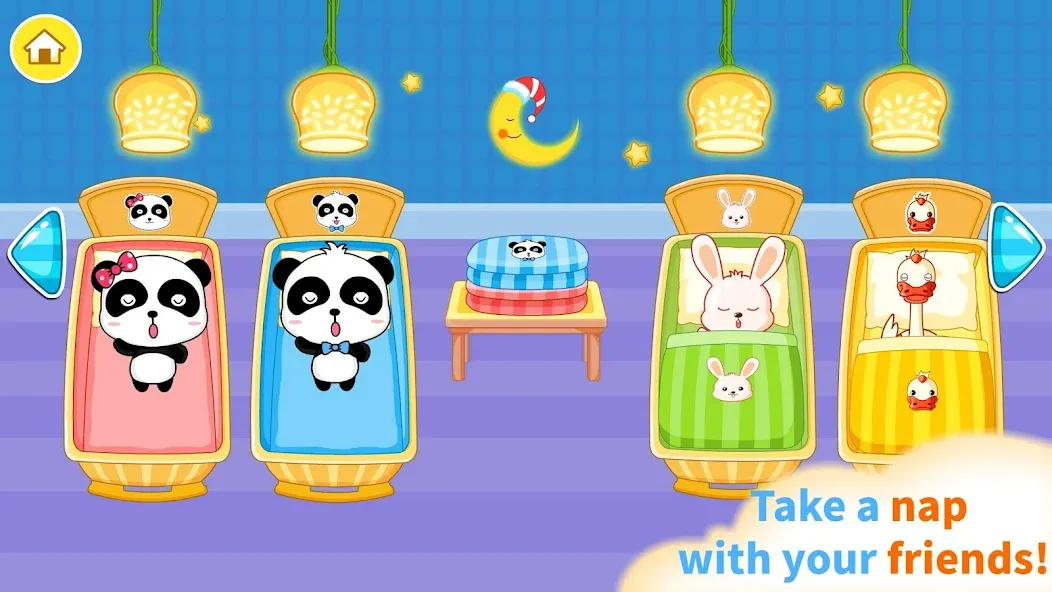 Скачать взлом Baby Panda Kindergarten  [МОД Mega Pack] — стабильная версия apk на Андроид screen 4