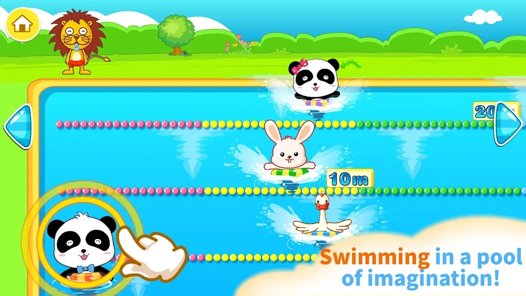 Скачать взлом Baby Panda Kindergarten  [МОД Mega Pack] — стабильная версия apk на Андроид screen 5