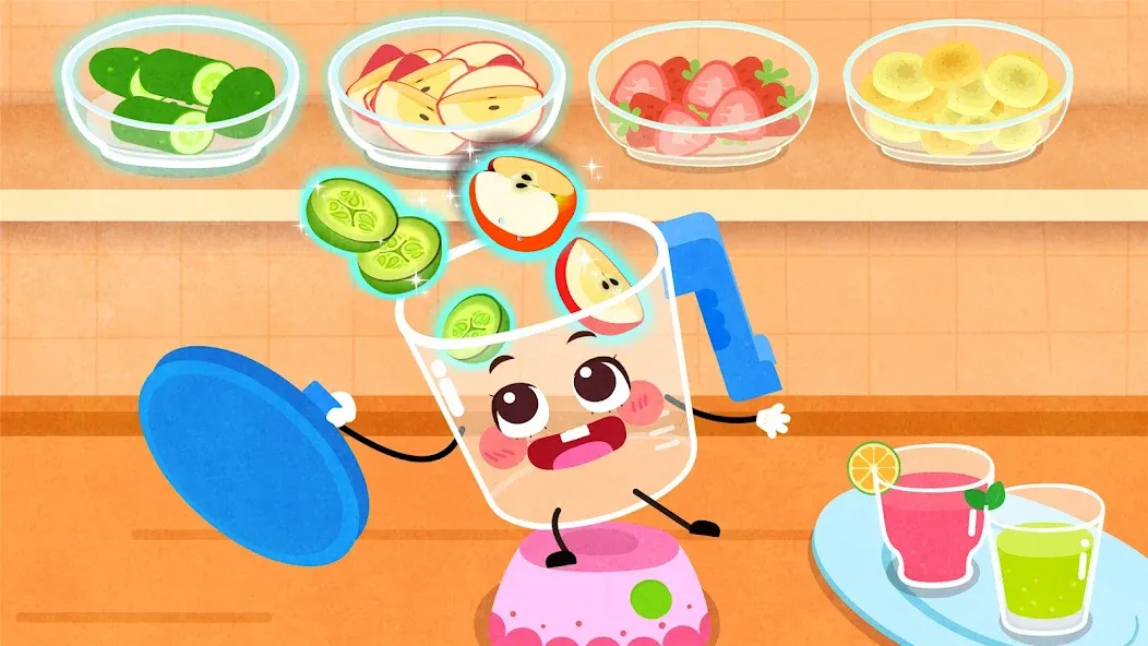 Взлом Baby Panda's Kitchen Party  [МОД Все открыто] — полная версия apk на Андроид screen 4