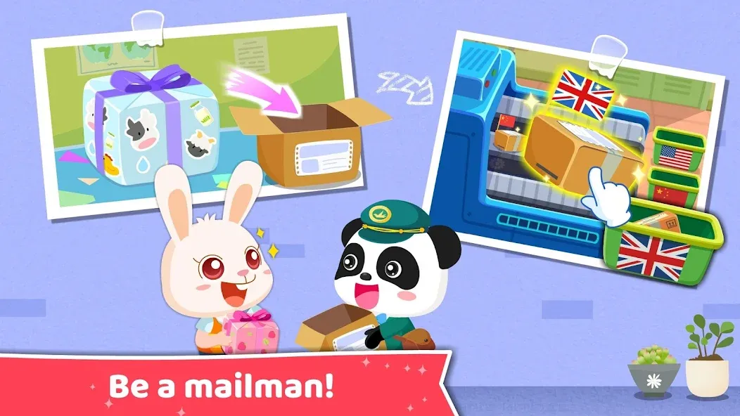 Взлом Baby Panda's Dream Job  [МОД Меню] — полная версия apk на Андроид screen 2