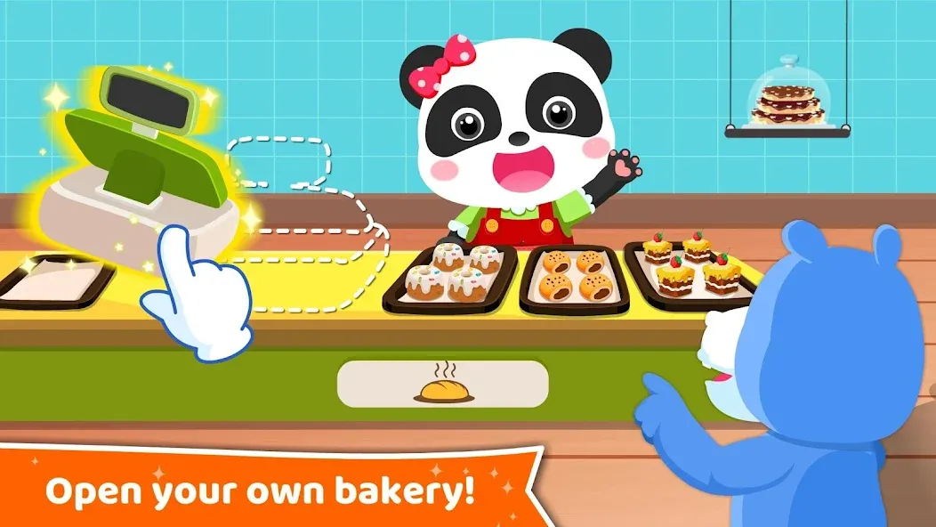 Взлом Baby Panda's Dream Job  [МОД Меню] — полная версия apk на Андроид screen 3