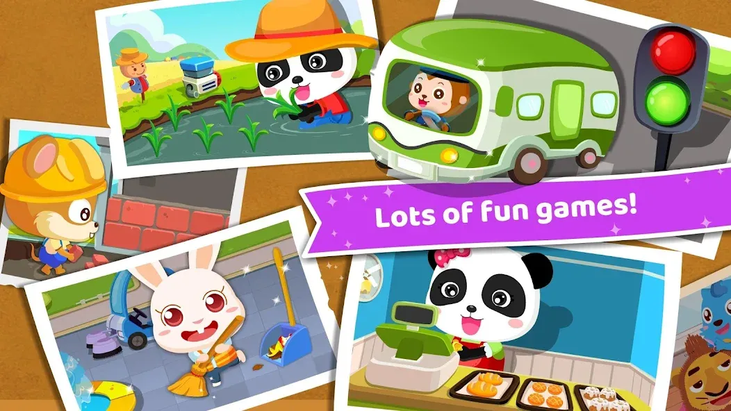 Взлом Baby Panda's Dream Job  [МОД Меню] — полная версия apk на Андроид screen 4