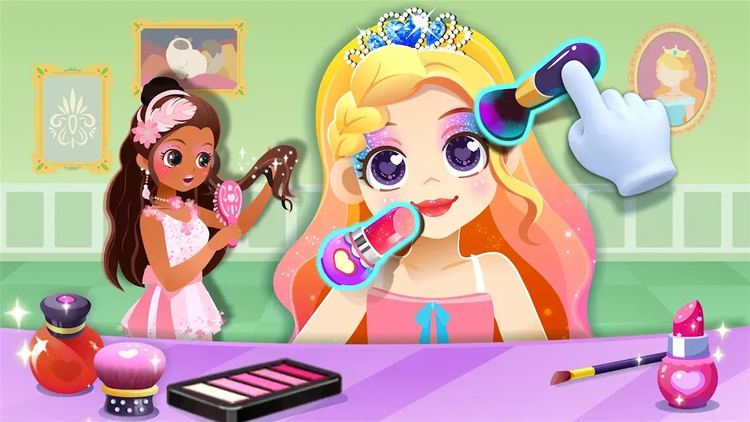 Взлом Little Panda: Princess Makeup  [МОД Unlimited Money] — полная версия apk на Андроид screen 2