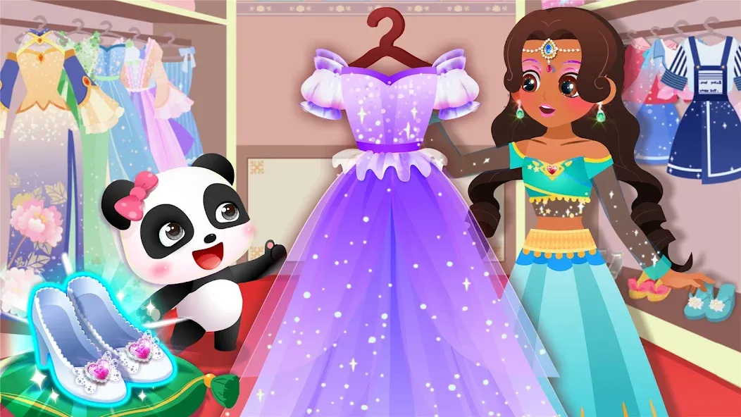 Взлом Little Panda: Princess Makeup  [МОД Unlimited Money] — полная версия apk на Андроид screen 4