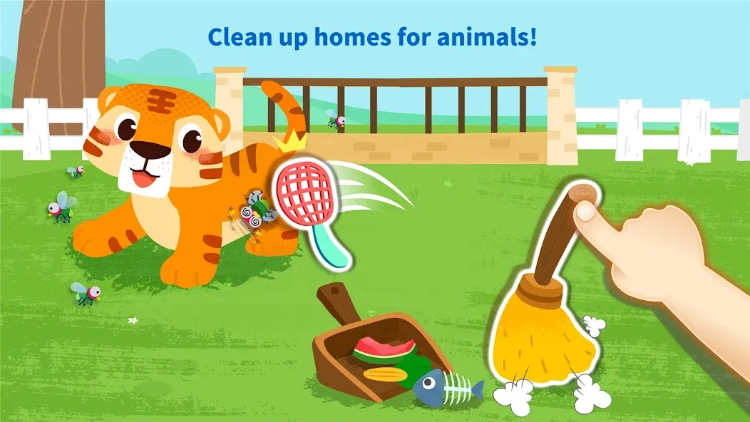 Взломанная Baby Panda: Care for animals  [МОД Бесконечные деньги] — стабильная версия apk на Андроид screen 4