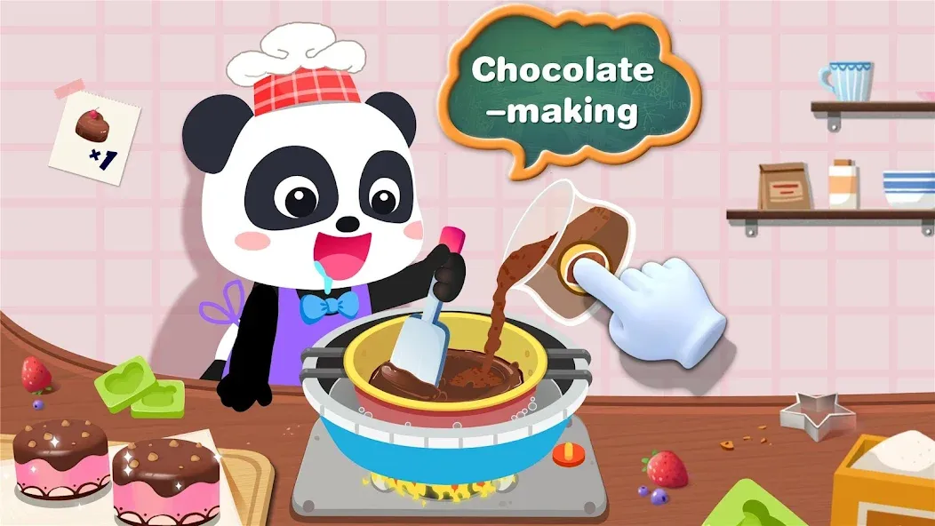 Скачать взломанную Little Panda's Snack Factory  [МОД Бесконечные деньги] — стабильная версия apk на Андроид screen 2