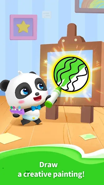 Скачать взломанную Talking Baby Panda-Virtual Pet  [МОД Все открыто] — стабильная версия apk на Андроид screen 5