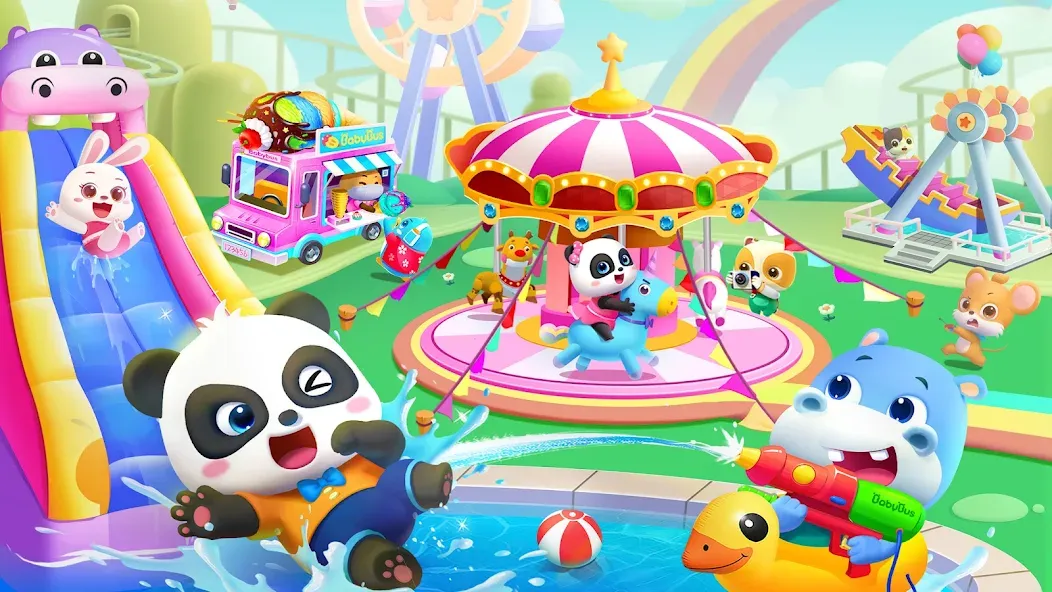 Взломанная Baby Panda World: Kids Games  [МОД Unlimited Money] — стабильная версия apk на Андроид screen 2