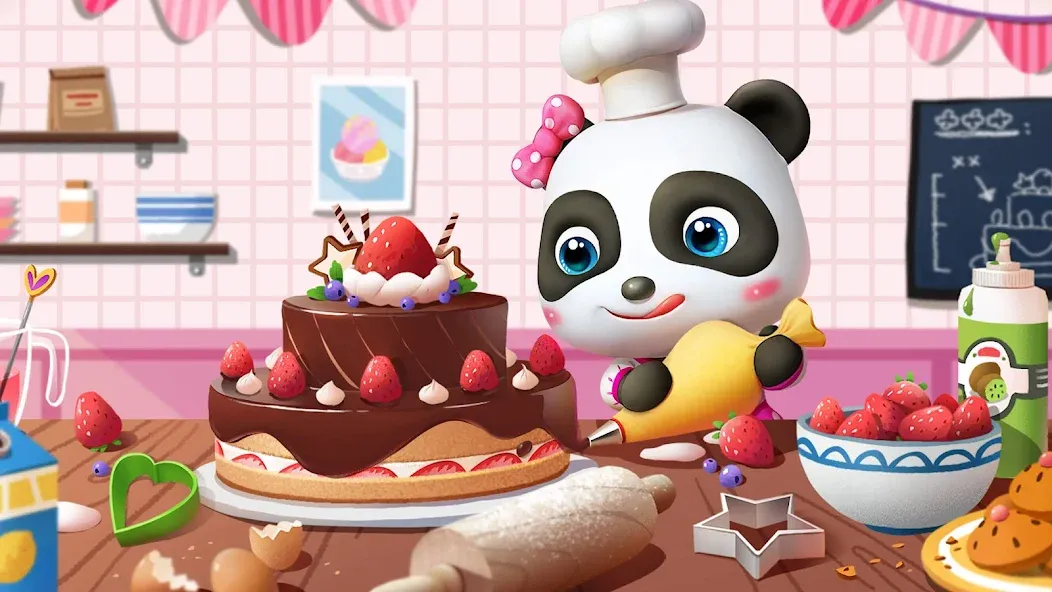 Взломанная Baby Panda World: Kids Games  [МОД Unlimited Money] — стабильная версия apk на Андроид screen 5