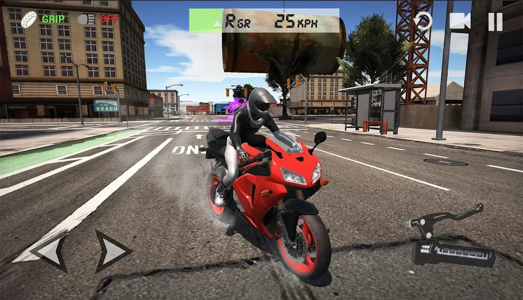 Взлом Ultimate Motorcycle Simulator (Ультимативный Мотоциклетный Симулятор)  [МОД Unlimited Money] — стабильная версия apk на Андроид screen 1