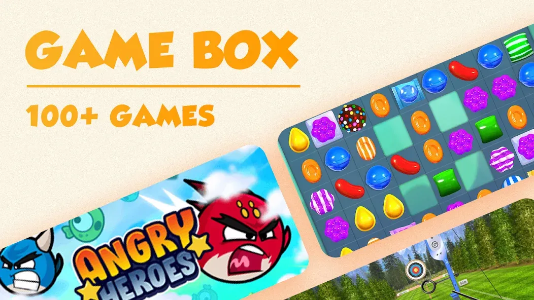 Скачать взломанную Game Box — 100+ Games (Гейм Бокс)  [МОД Unlimited Money] — полная версия apk на Андроид screen 1