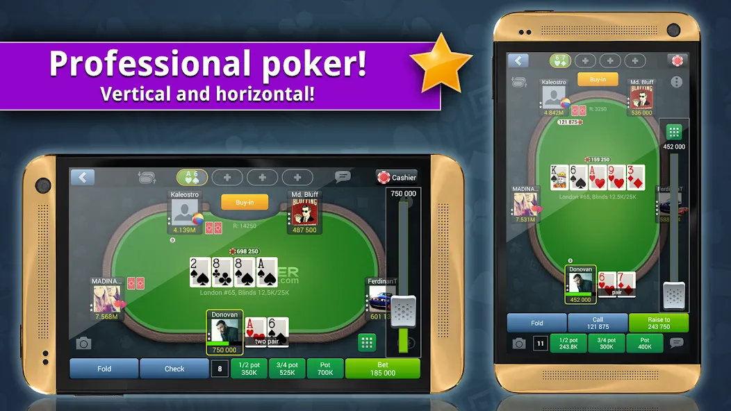 Взломанная Jag Poker HD (Яг Покер ХД)  [МОД Все открыто] — последняя версия apk на Андроид screen 1