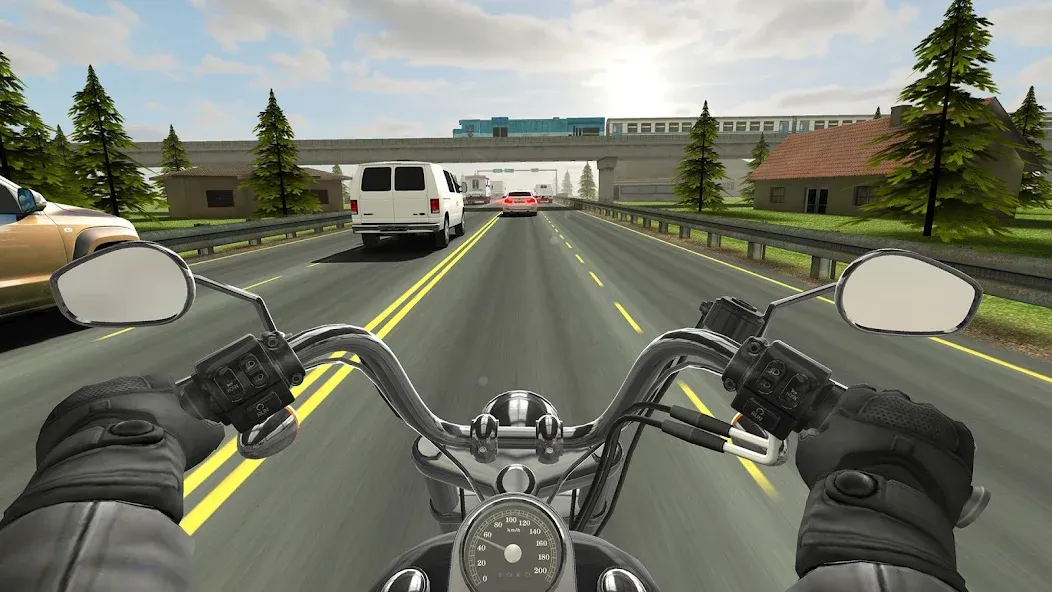 Взлом Traffic Rider (Трафик Райдер)  [МОД Много денег] — полная версия apk на Андроид screen 1