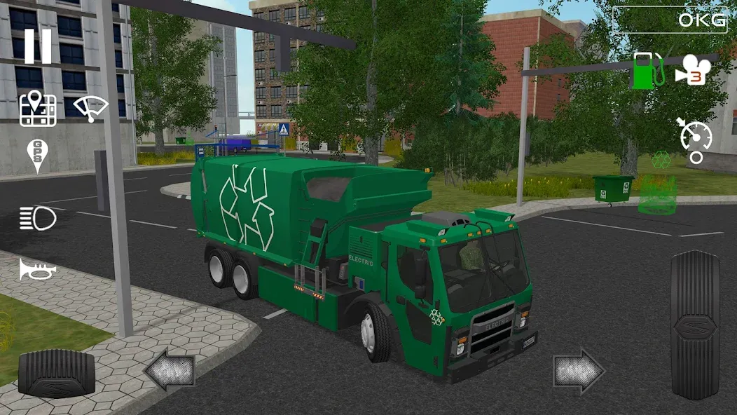 Взлом Trash Truck Simulator (Трэш Трак Симулятор)  [МОД Много монет] — последняя версия apk на Андроид screen 2