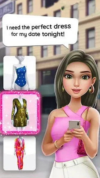 Взломанная Fashion Makeover Stylist Game  [МОД Много денег] — полная версия apk на Андроид screen 3
