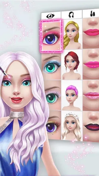 Взломанная Fashion Makeover Stylist Game  [МОД Много денег] — полная версия apk на Андроид screen 4