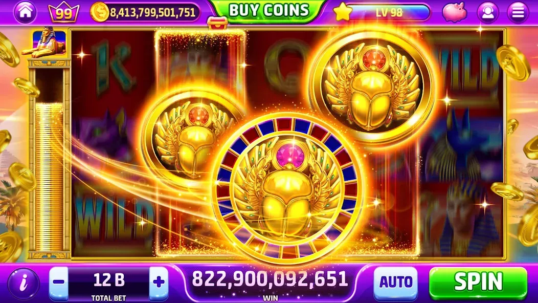 Взломанная Golden Casino — Slots Games (Голден Казино)  [МОД Меню] — стабильная версия apk на Андроид screen 4