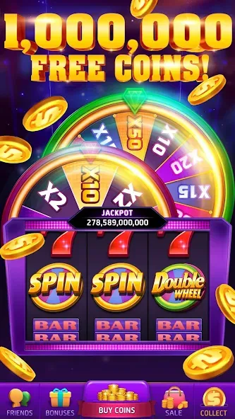 Скачать взлом 777 Casino – vegas slots games (Казино)  [МОД Unlocked] — полная версия apk на Андроид screen 1