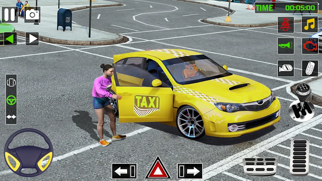 Скачать взлом City Taxi Games-Taxi Car Games (Сити Такси Игры)  [МОД Menu] — полная версия apk на Андроид screen 2