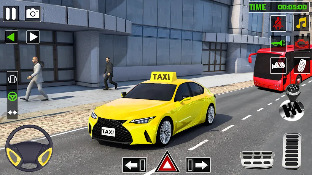 Скачать взлом City Taxi Games-Taxi Car Games (Сити Такси Игры)  [МОД Menu] — полная версия apk на Андроид screen 3