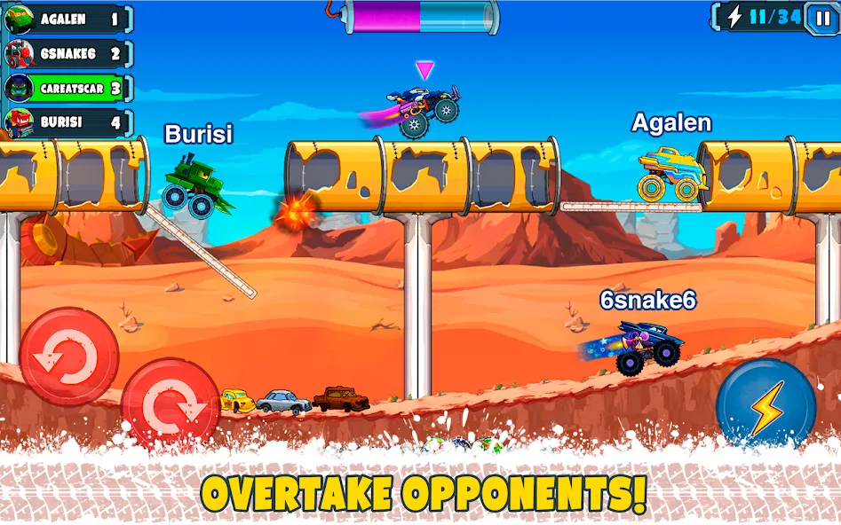 Скачать взлом Car Eats Car Multiplayer Race (Кар Итс Кар)  [МОД Меню] — стабильная версия apk на Андроид screen 1