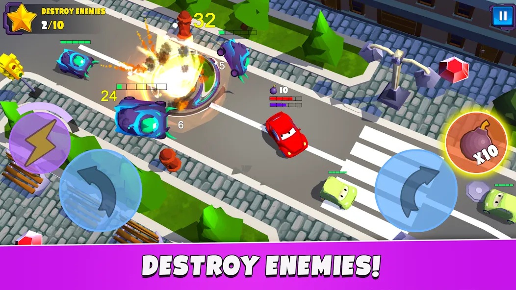 Взлом Car Eats Car 5 — Battle Arena (С тс Са 5)  [МОД Много денег] — последняя версия apk на Андроид screen 1