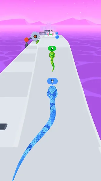 Взлом Snake Run Race・3D Running Game (Снейк Ран Рейс)  [МОД Бесконечные деньги] — стабильная версия apk на Андроид screen 5