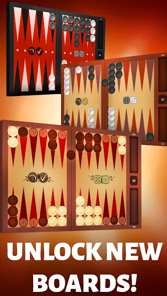 Взлом Backgammon Offline  [МОД Mega Pack] — стабильная версия apk на Андроид screen 1